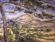 Paul Cezanne villages and mountains oil painting picture wholesale
